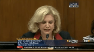 Rep. Carolyn Maloney Drills The CDC