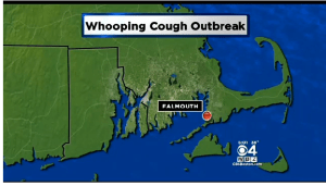 whooping cough in MA